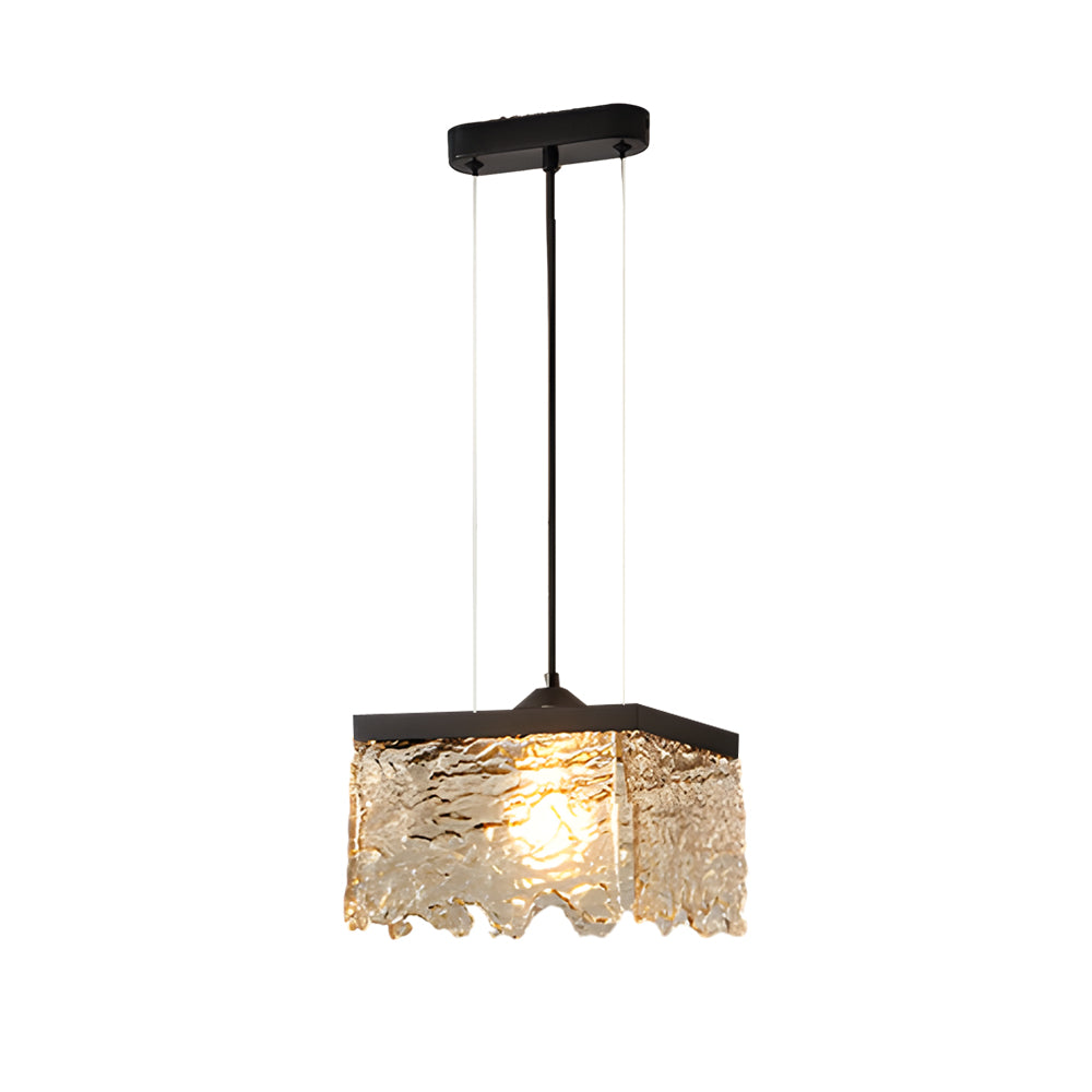Candeeiro de teto de vidro fosco 1/2-Lichts com 3 níveis de intensidade para iluminação de sala de jantar