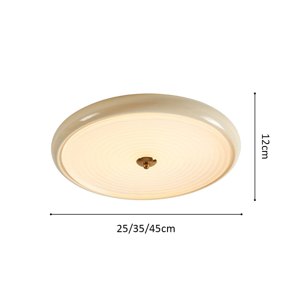 Lámpara de techo LED redonda moderna