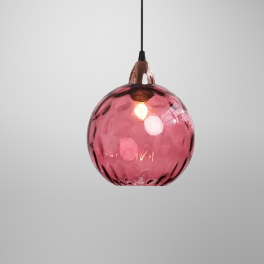 HelderBol - Lampada a Sospensione con Globo di Vetro