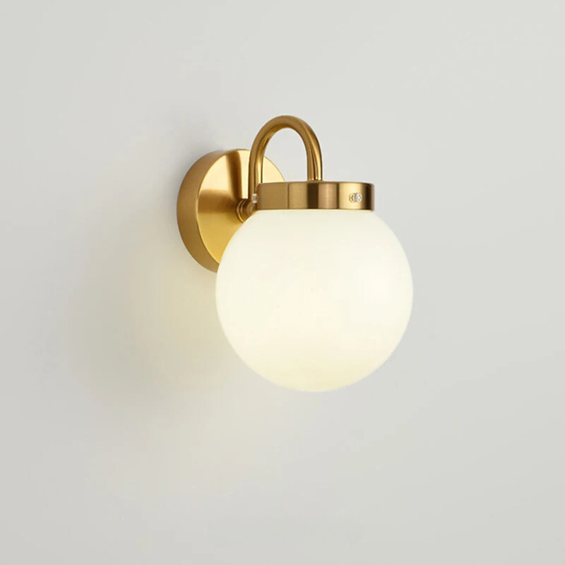ModernWall - Lámpara de Pared LED Nórdica con Pantalla de Cristal para Iluminación Ambiental Interior