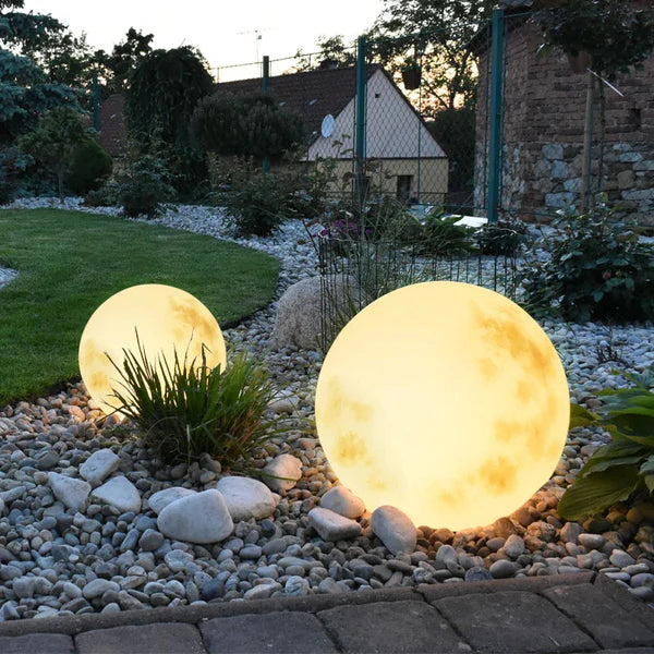 CelestiaLuxe - Lampada da Giardino Magica Luna