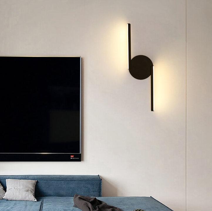 Lampada da parete LED moderna minimalista Curves Line con 1 luce