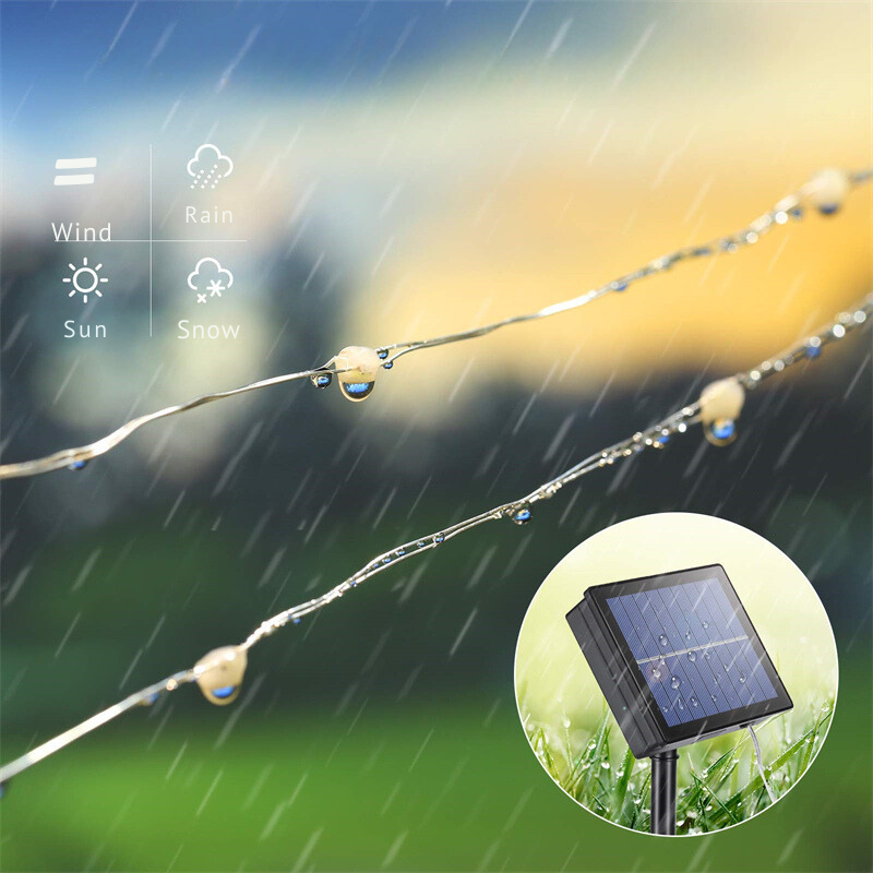 SolarGlow - Solar Energy Party Lights for Garden and Terrace