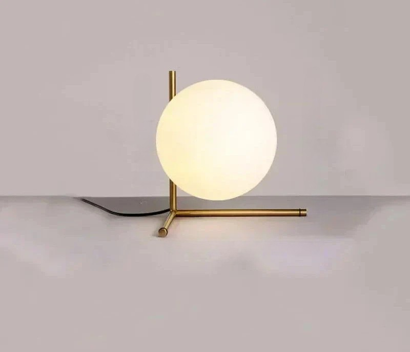GlassLume - Modern Minimalist Glass Table Lamp | Stylish Lighting