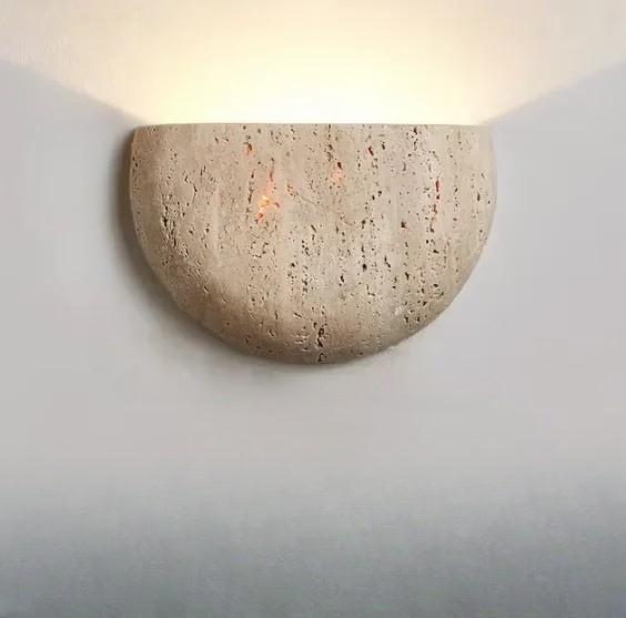 ZenGlow - Minimalist Wall Lamp in Wabi-Sabi Style
