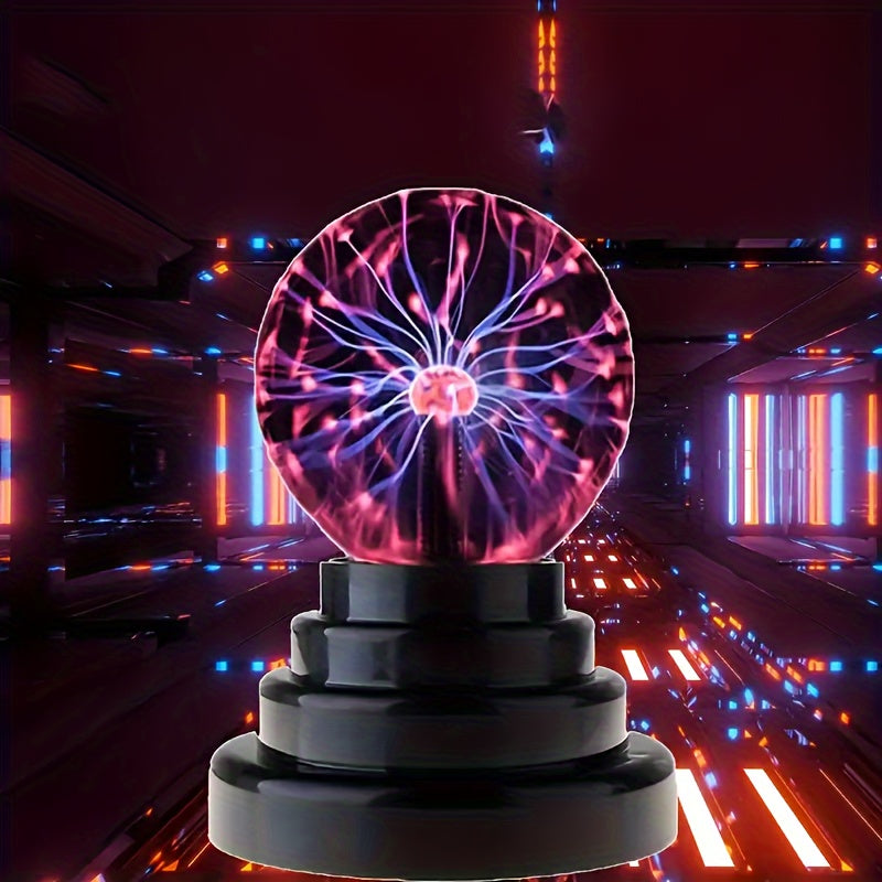 PlasmaGlow - Bola de Plasma Interativa Mágica com USB