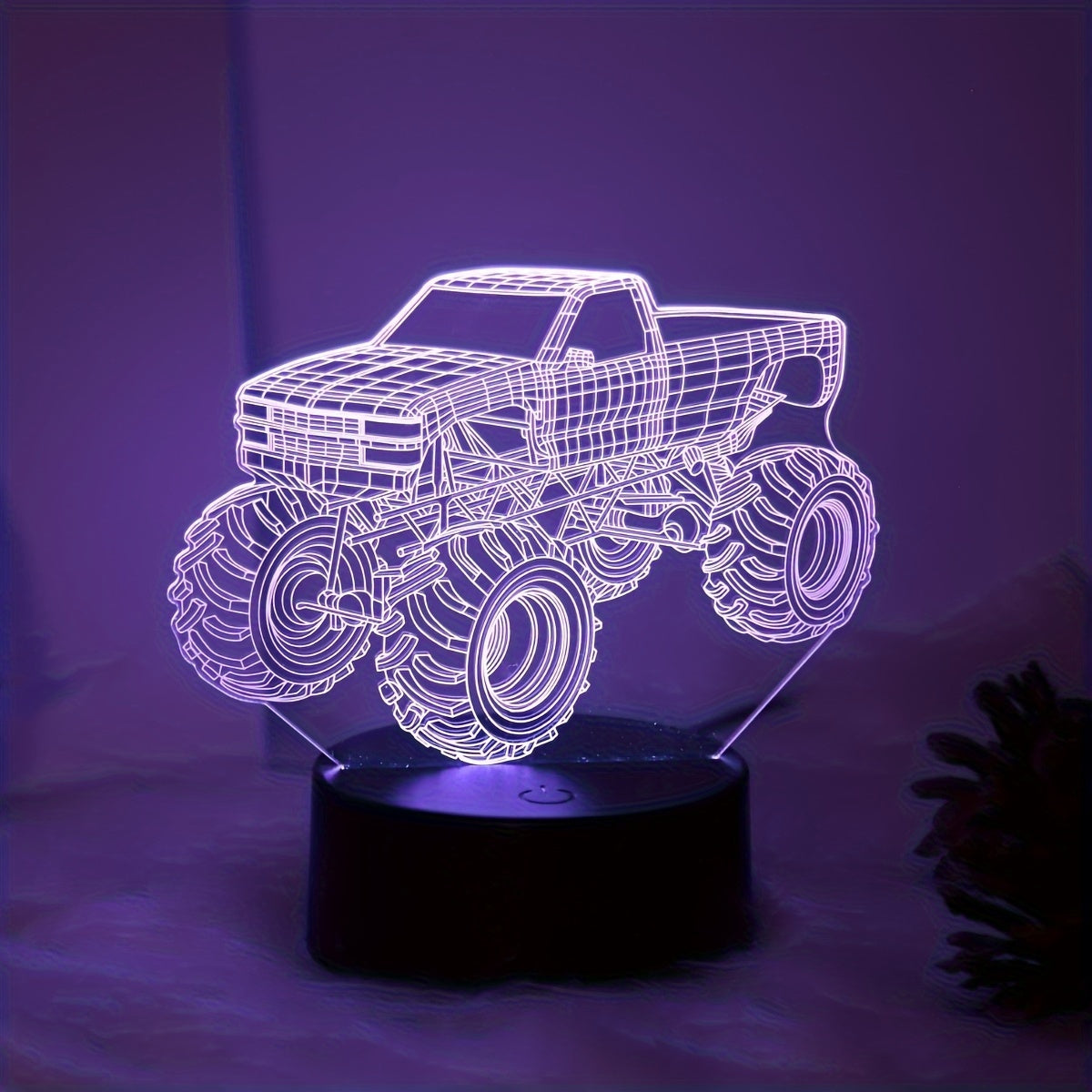 TruckLight - Modern 3D Monster Truck LED Night Lamp