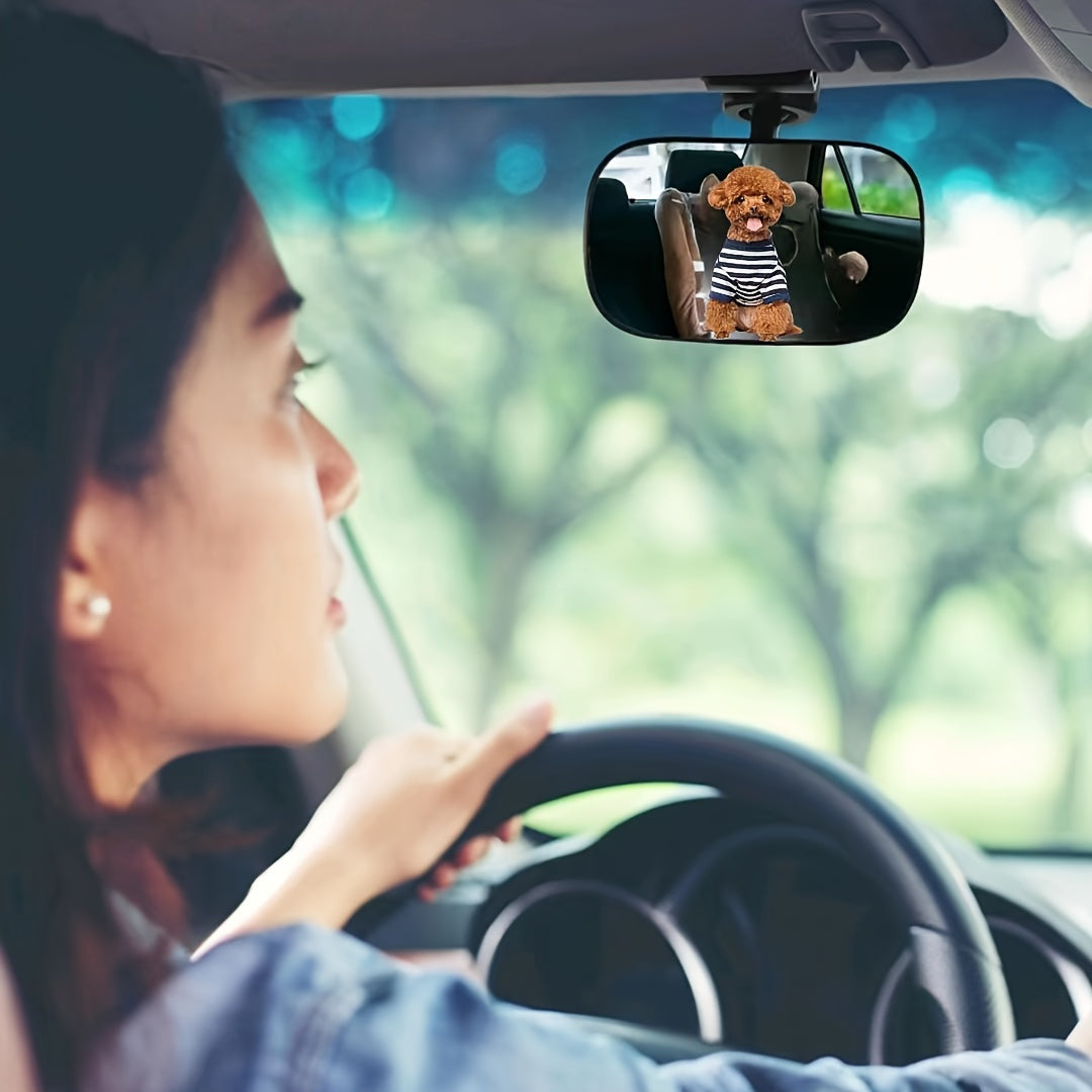 Specchio Auto - Specchi Interni Convessi, Accessori Regolabili per Retrovisori con Ampio Campo Visivo