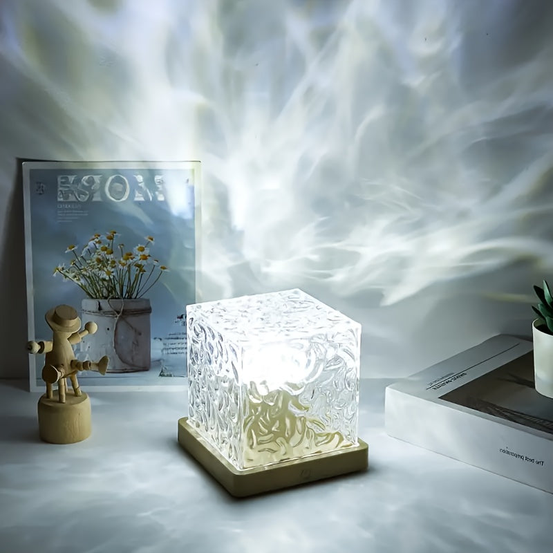 LumiGlow - Acrylic USB Night Lamp with Touch Control