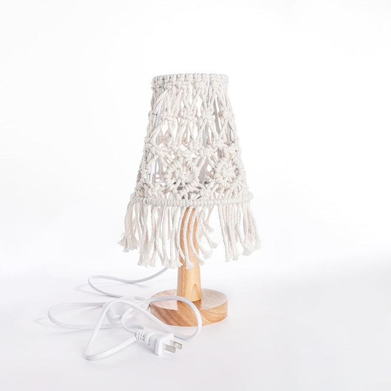 FeatherGlow - Lampada da tavolo sferica larga in vetro