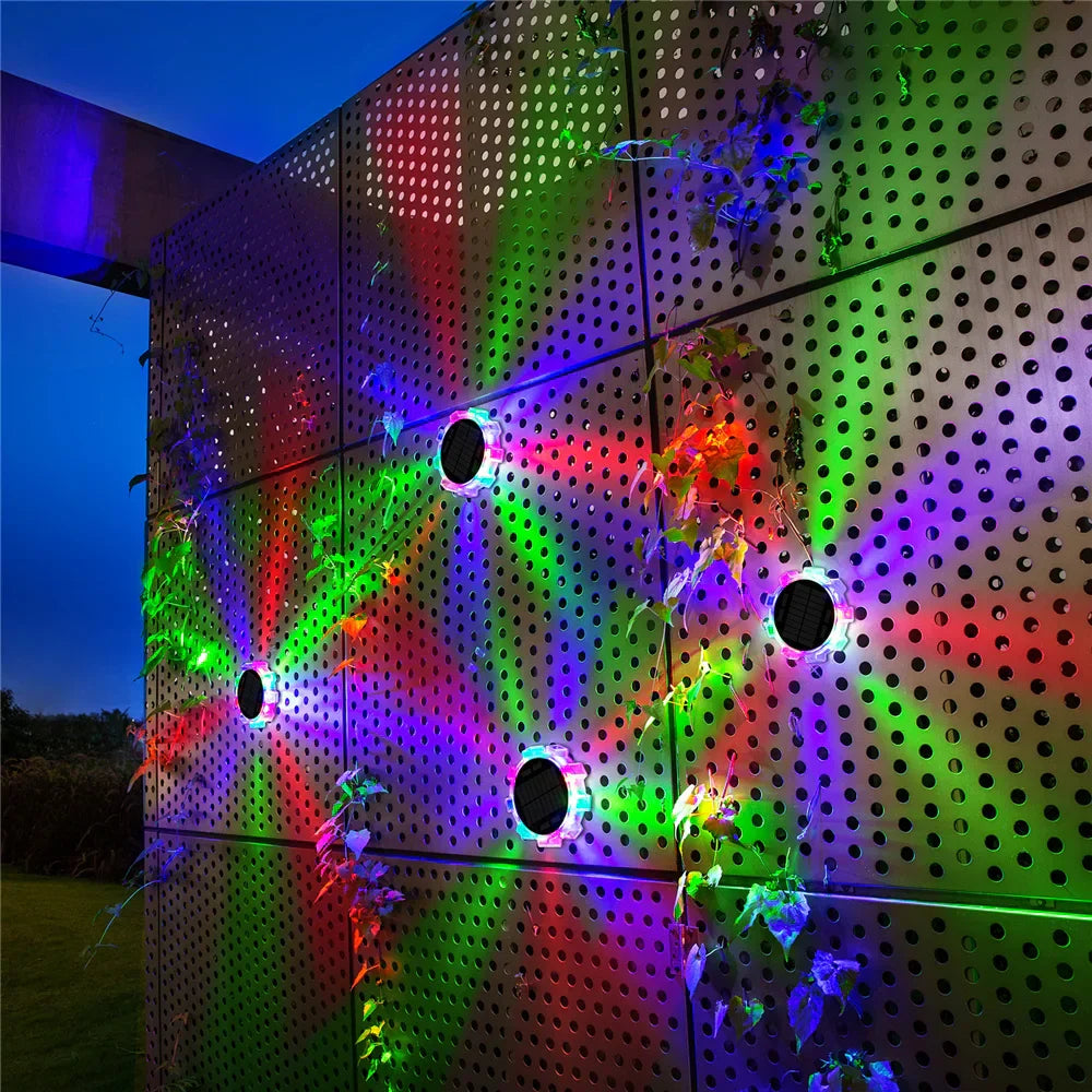 GardenGlow – Solar LED Garden Lamps – Colored Outdoor Lighting