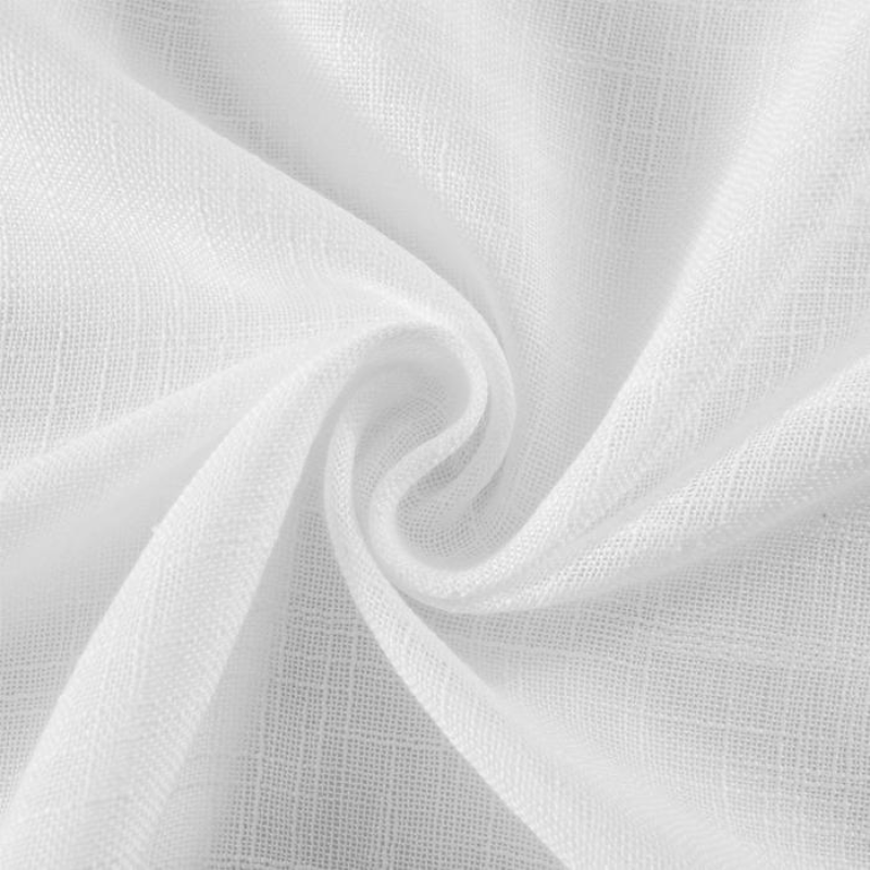 Tende Ela in lino effetto semi trasparente Tulle