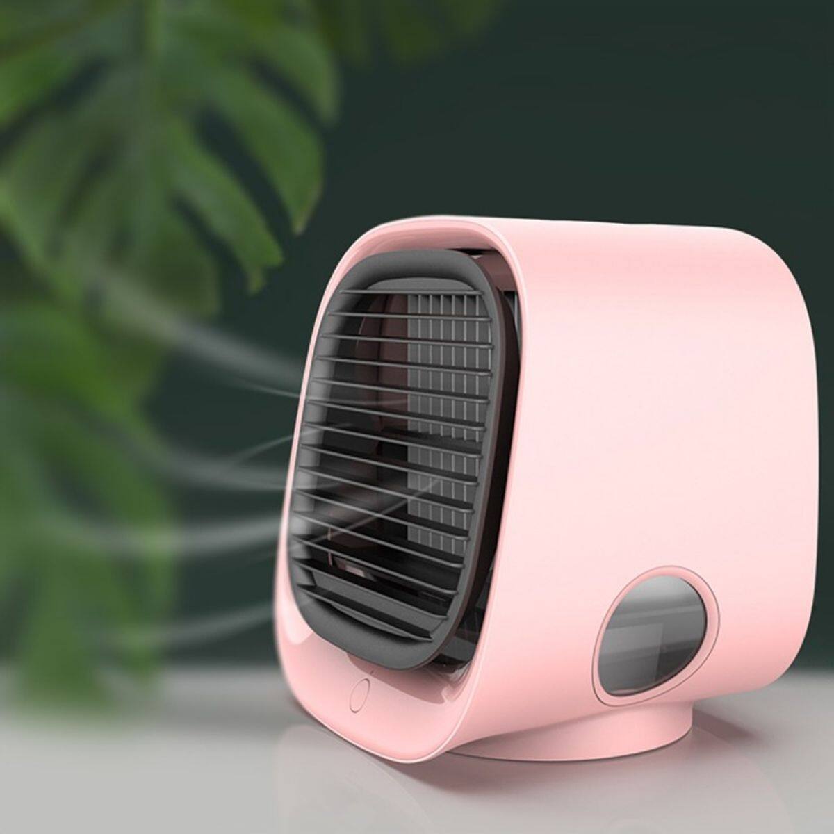 Portable Air Cooler Mini USB Humidifier Quiet Cooling Fan
