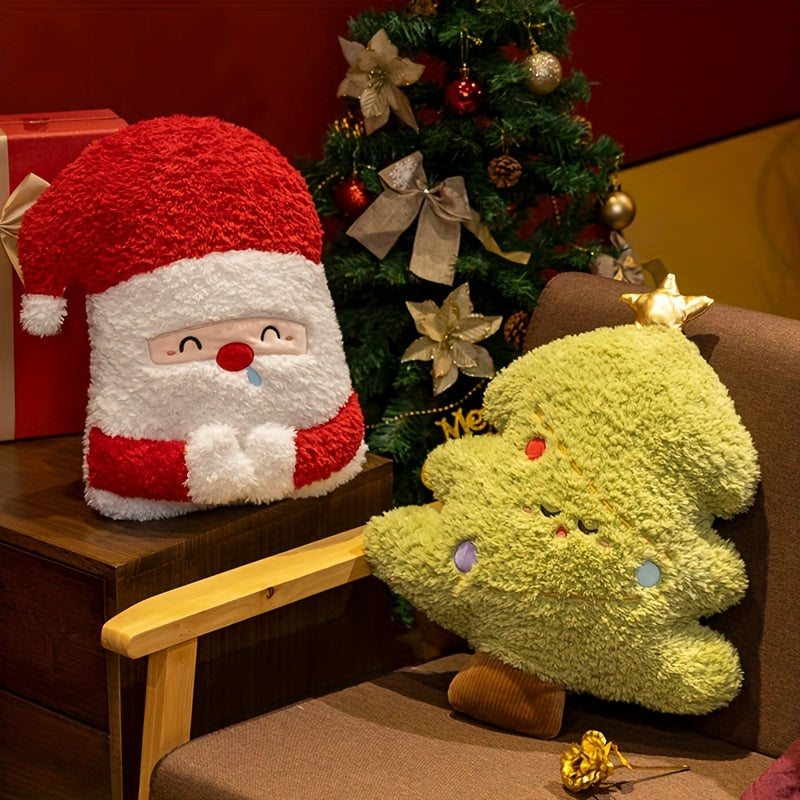 MerryCushion - Almofada Decorativa Pai Natal e Alce
