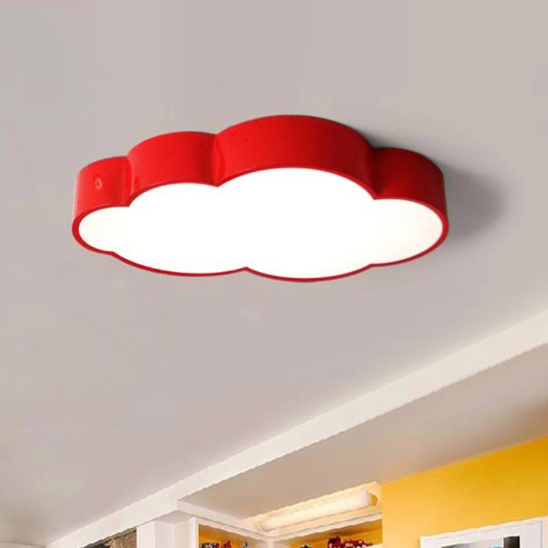 Lampada da soffitto LED acrilica rotonda per bambini - Asilo nido