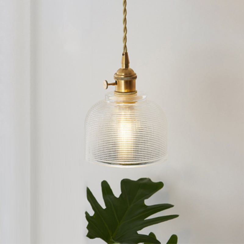 Refined Pendant Lamp - Light Glass Fixture for Restaurant