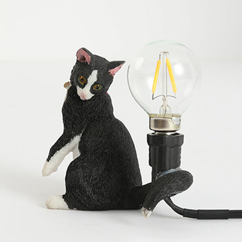 Lampada Notturna per Gattini - Lampada da Tavolo Decorativa per Cameretta Bambini