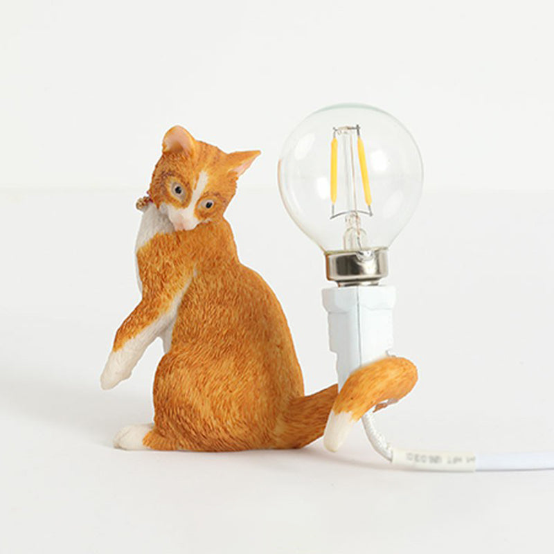 Lampada Notturna per Gattini - Lampada da Tavolo Decorativa per Cameretta Bambini