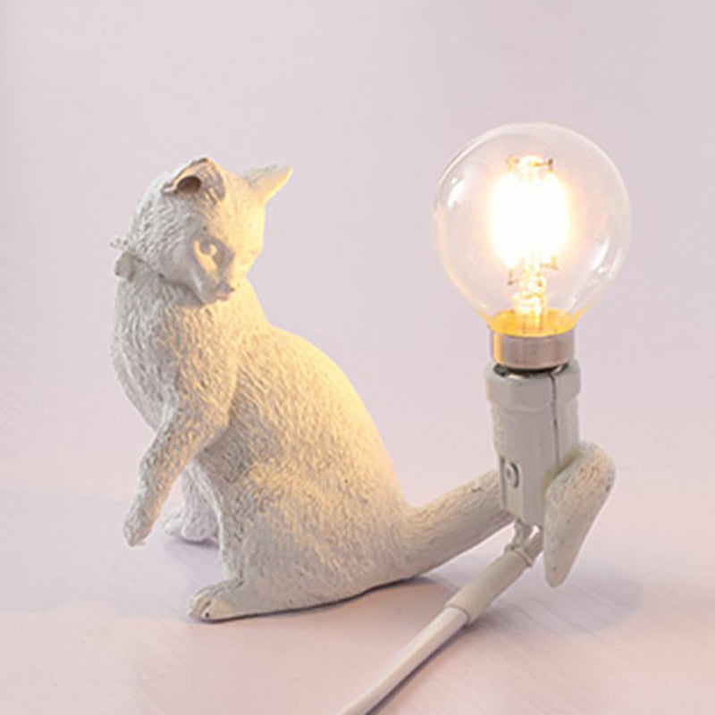 Lampada Notturna per Gattini - Lampada da Tavolo Decorativa per Cameretta Bambini