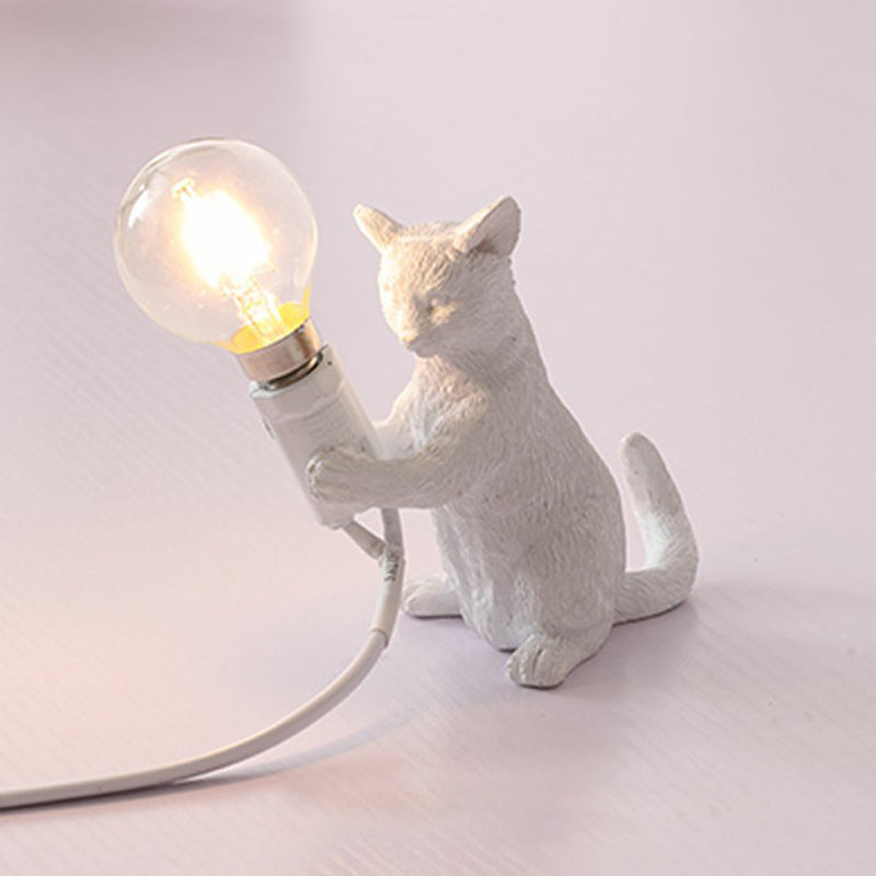 Lampada Notturna per Gattini - Lampada da Tavolo Decorativa per Cameretta Bambini
