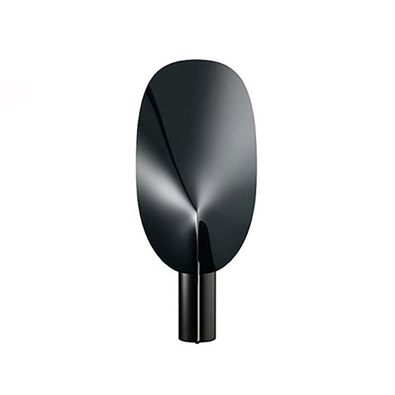 Leaf-shaped Table Lamp - Modern Metal 1-Light Bedroom Night Lamp