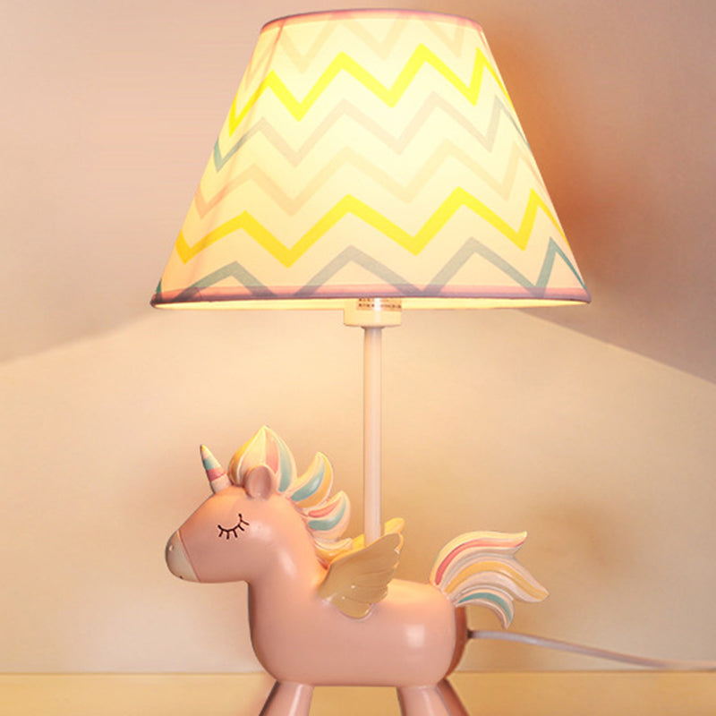 Lampada da tavolo per cameretta bambini Eenhoorn - Lampada notturna cartoon rosa e blu
