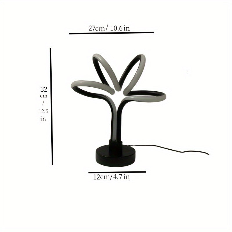 LumiNordic - Modern Nordic Inspired USB LED Table Lamp
