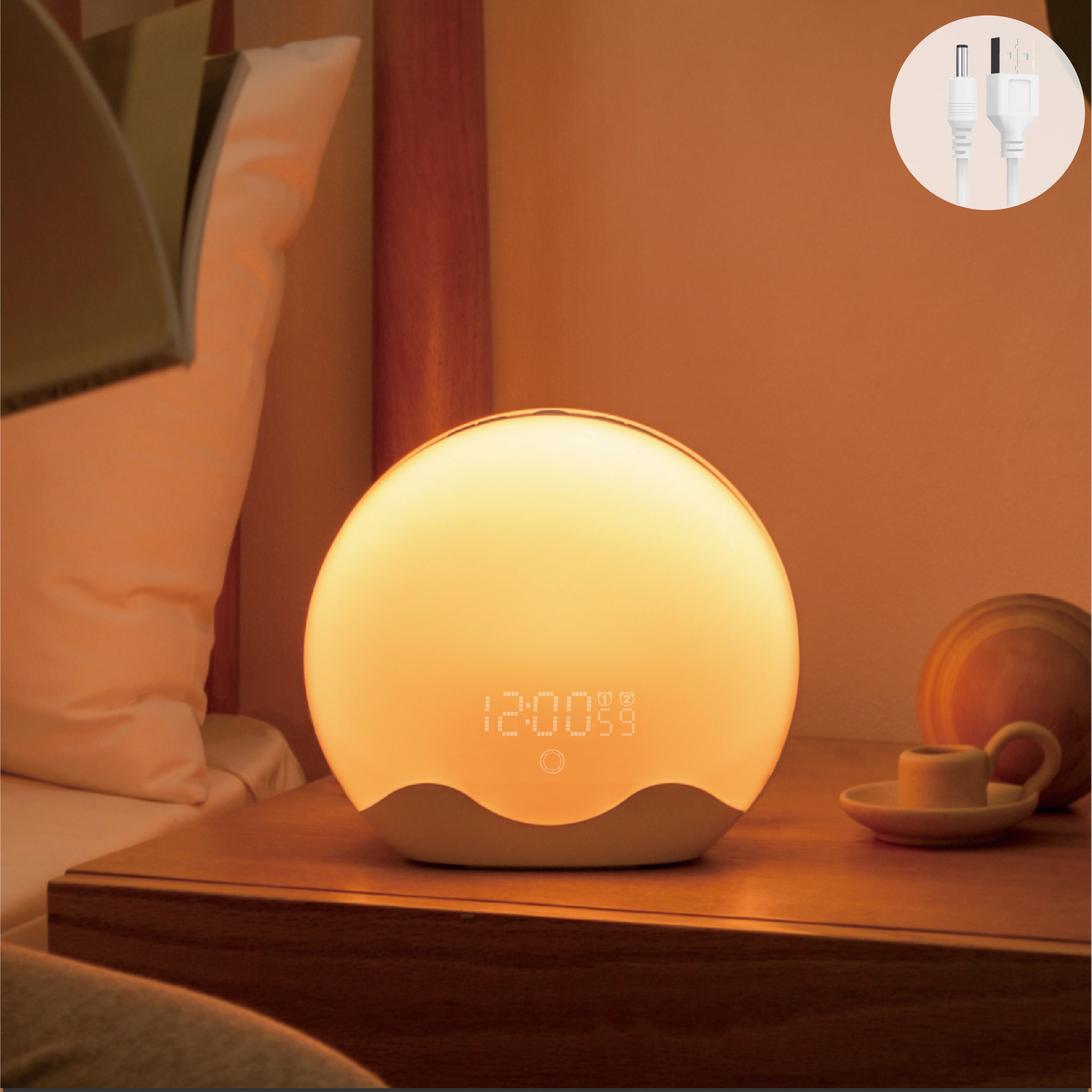 HaloLight - Sveglia con simulazione dell'alba e controllo touch