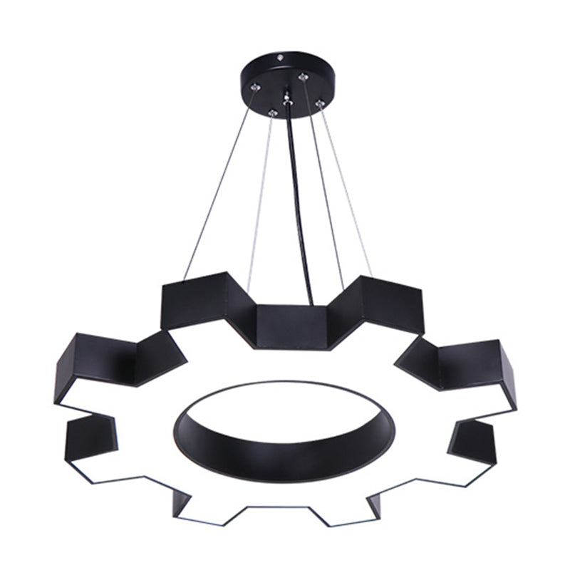 Lampada a Sospensione da Palestra a Forma di Ingranaggio - Stile Moderno Metallico Lampada a Sospensione LED