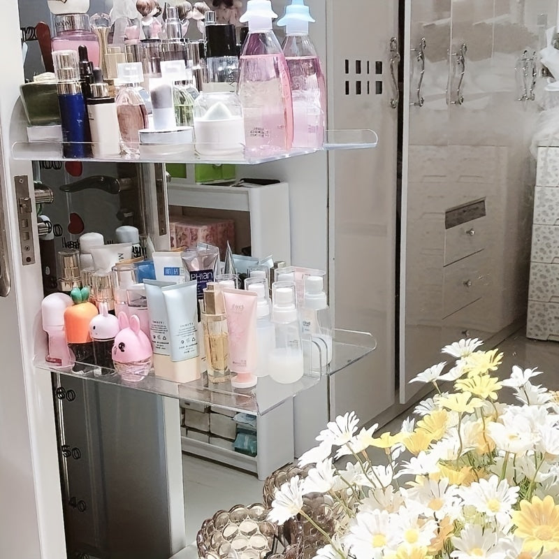 AcrylicShelf - Zwevende Hangende Plank - Boorvrij Doucherek en Opbergplank