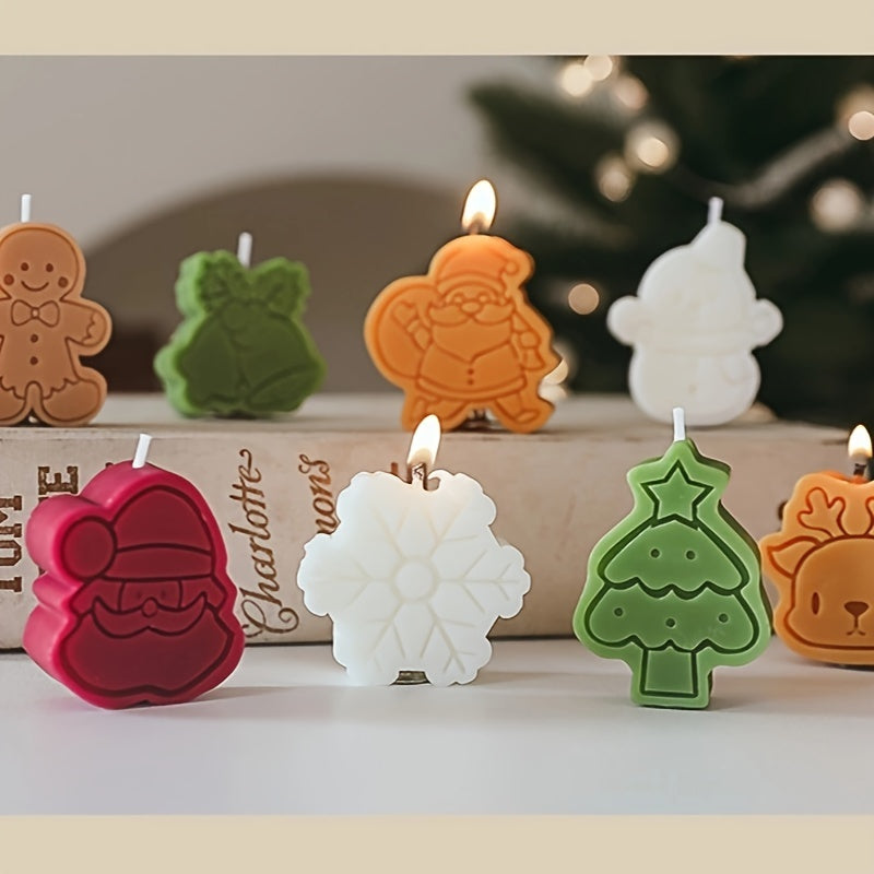 AromaGift - Set of 4 Christmas Theme Aromatherapy Candles