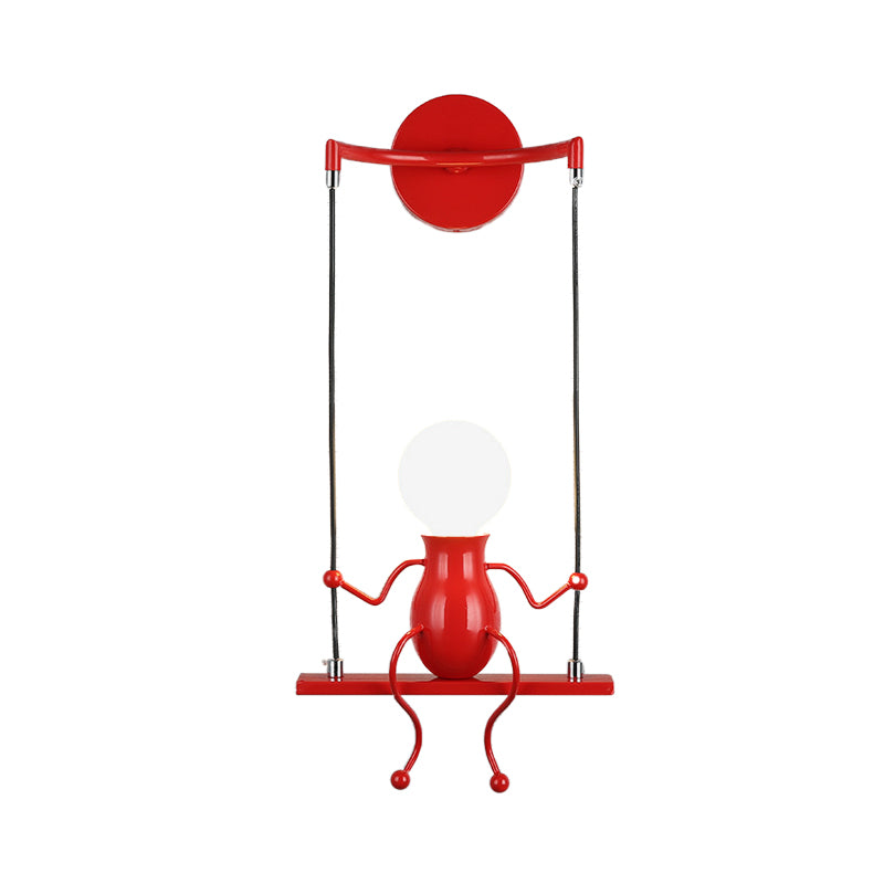 SwingDesign - Lampada da parete moderna con figura oscillante