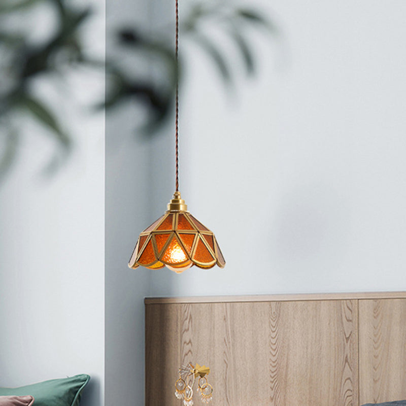 Lampada a sospensione stile Tiffany Frost