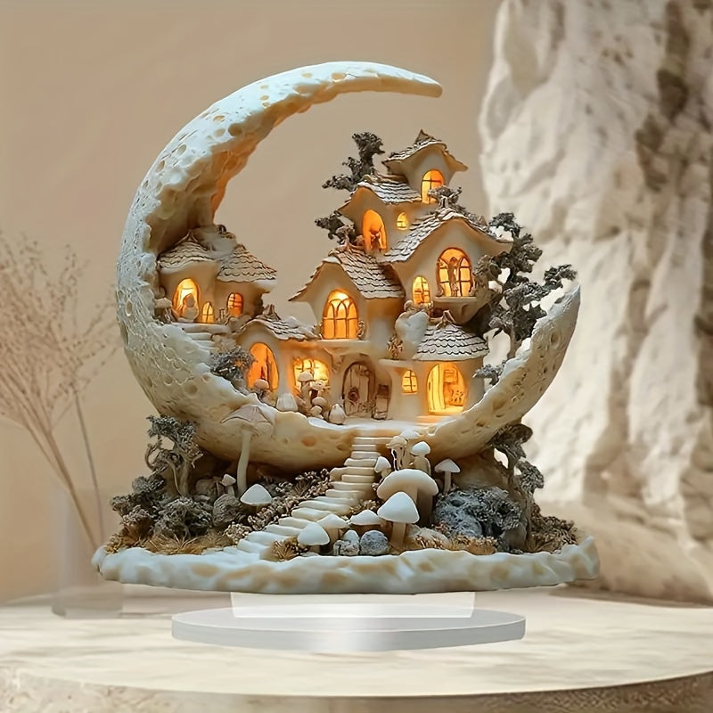 BohoBeeld - Fantasy Acrylic Statue for Indoor and Outdoor Decoration