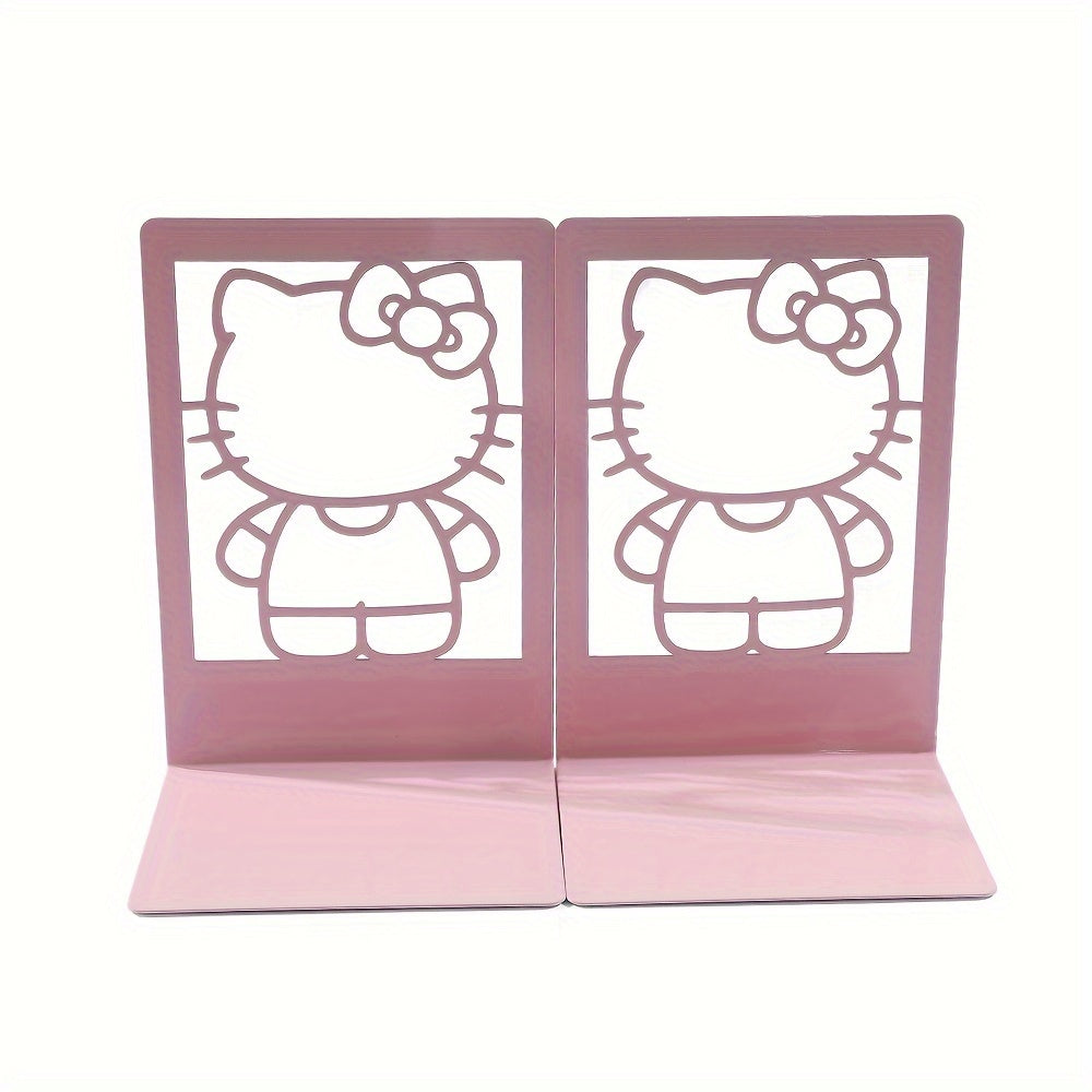 Suportes Metálicos para Livros Sanrio Hello Kitty - Duráveis e Elegantes