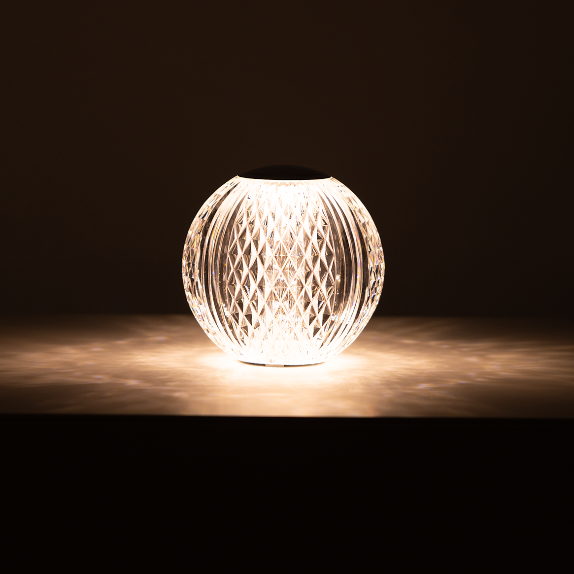 Candeeiro de mesa Crystella