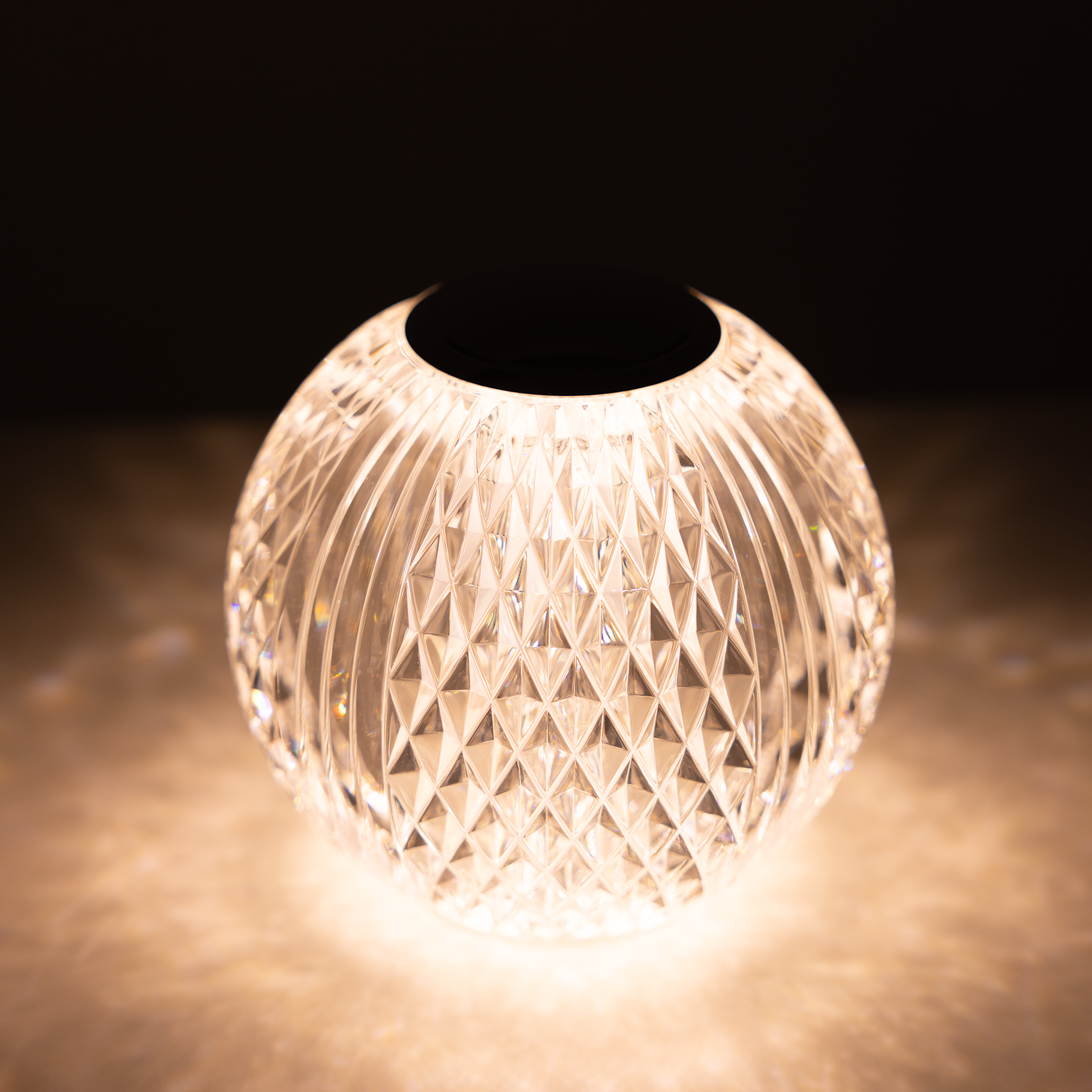 Candeeiro de mesa Crystella