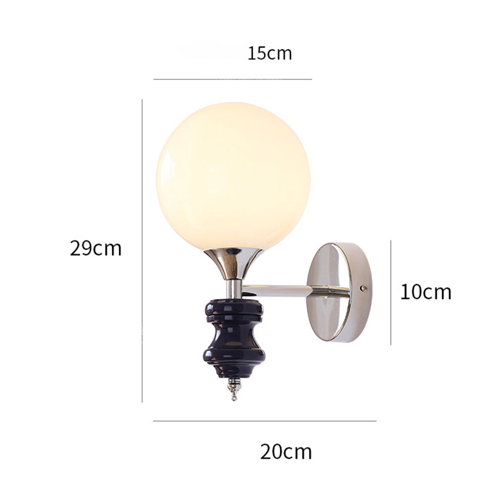 Lampada da parete vintage Bauhaus medievale francese