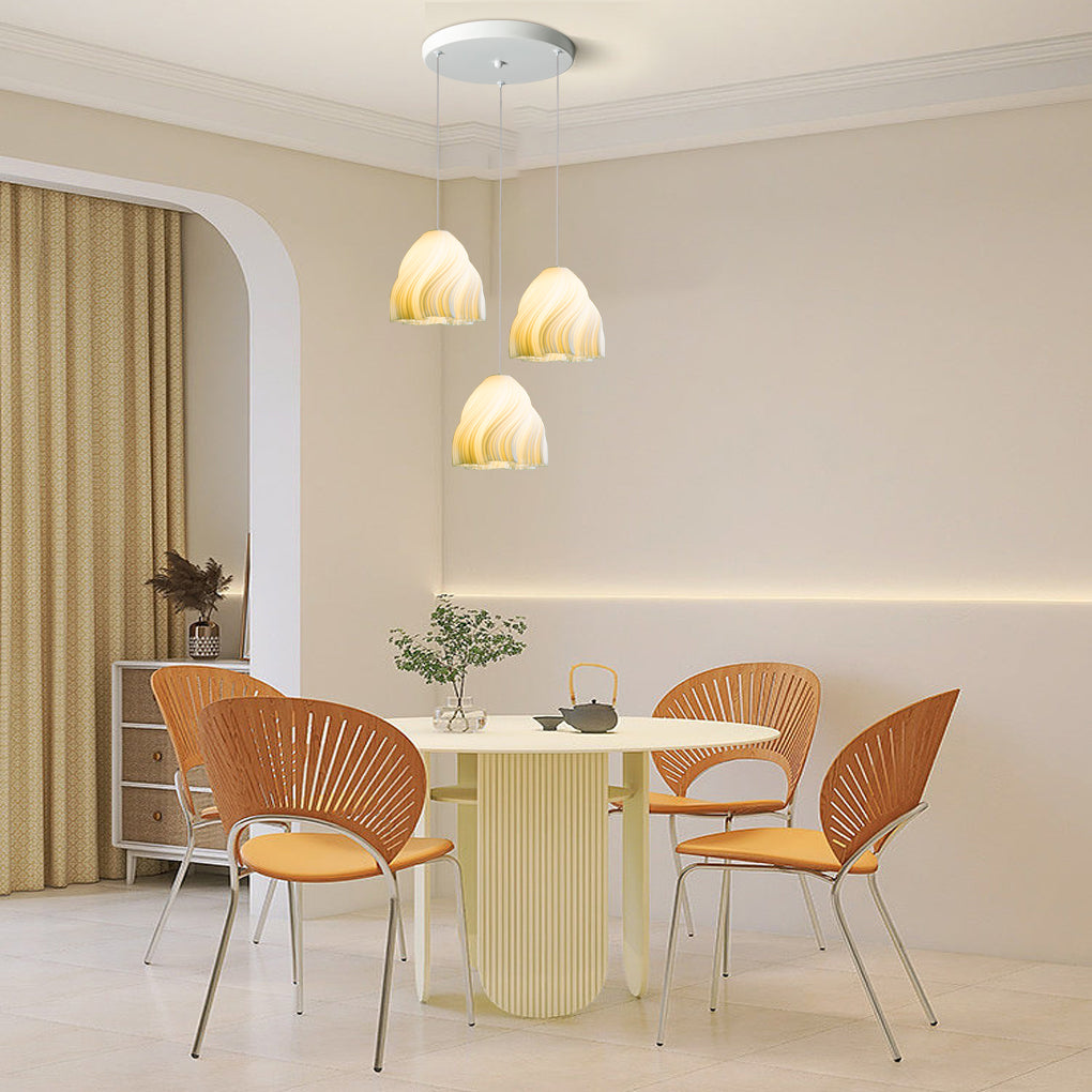 GeoGlow - Lampada a sospensione geometrica moderna per soggiorno e cucina