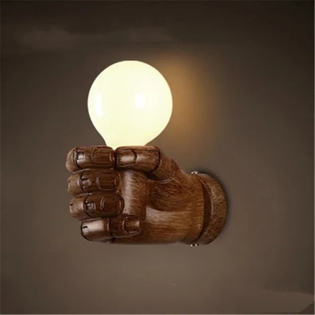 IndustrialGlow - Wall Lamp in Industrial Style Made of Metal – Vintage LED Lamp