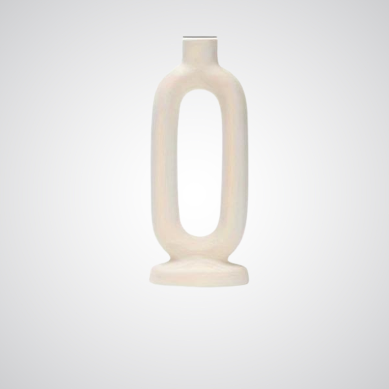 Portacandele in ceramica stile bohemien – Candelabri minimalisti per decorazione d'interni