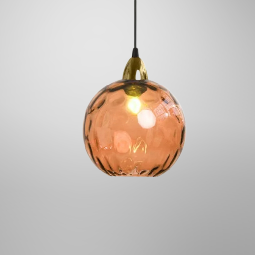 HelderBol - Lampada a Sospensione con Globo di Vetro