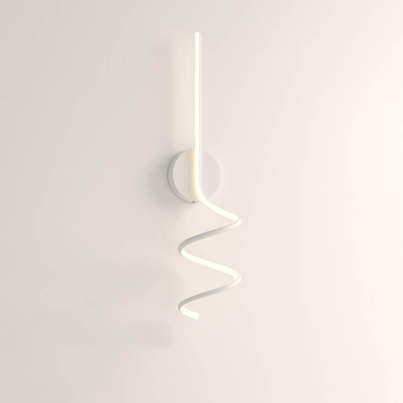 LumiArc - Lampada da parete LED con linee ad arco minimaliste e creative