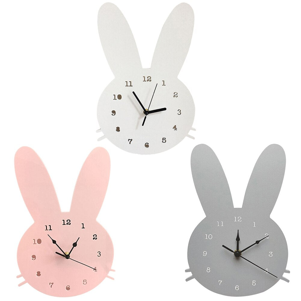 NordicBunny - Relógio de Parede Infantil