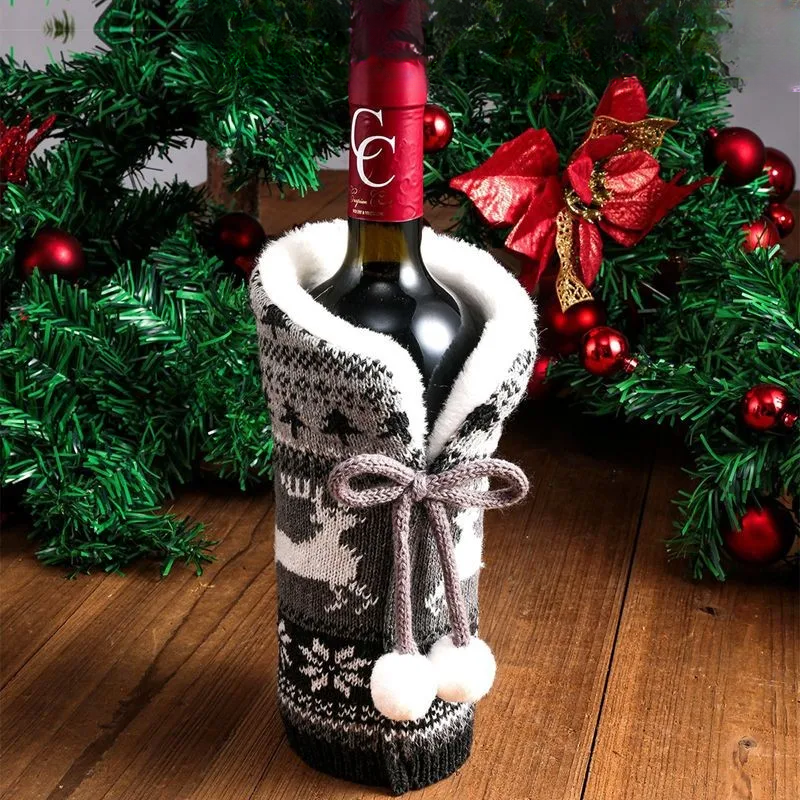 WineWrap - Wine Bottle Cover for Christmas