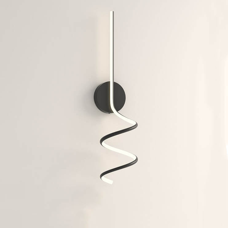 LumiArc - Lampada da parete LED con linee ad arco minimaliste e creative