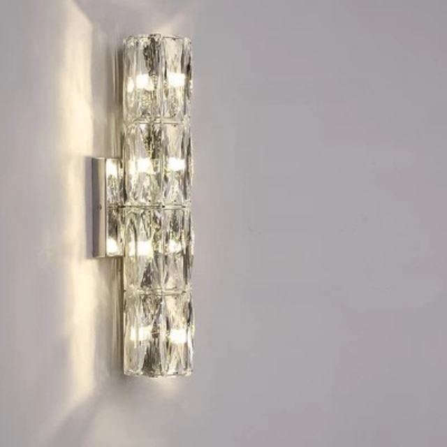 CrystalLuxe - Royal Bedroom Wall Lamp