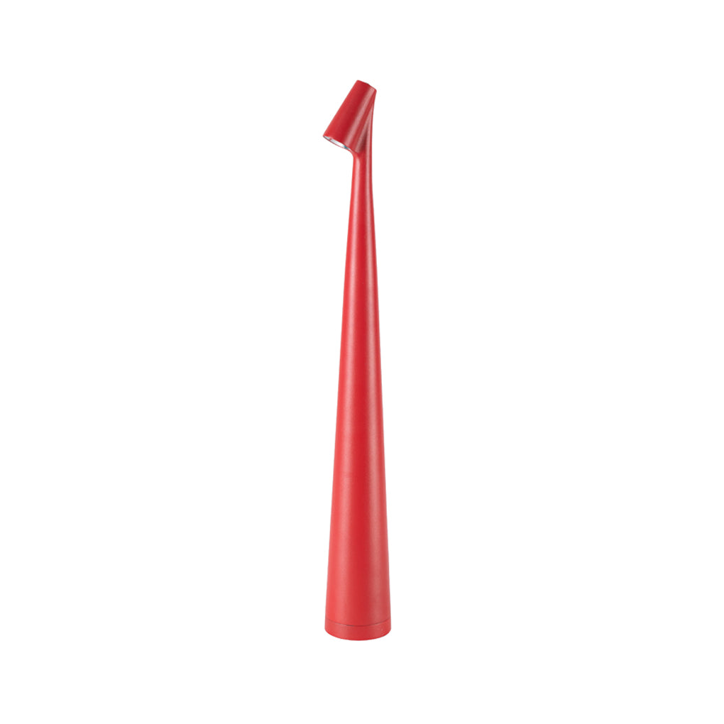 AuroraGlow - Stylish Conical Table Lamp with Downlight and USB Charging Capability