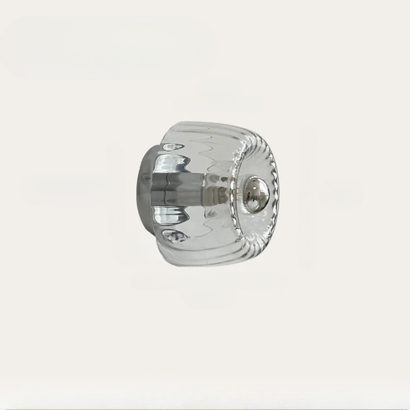 BauhausLight - Glass Wall Lamp with E14 Socket for Living Room and Hallway