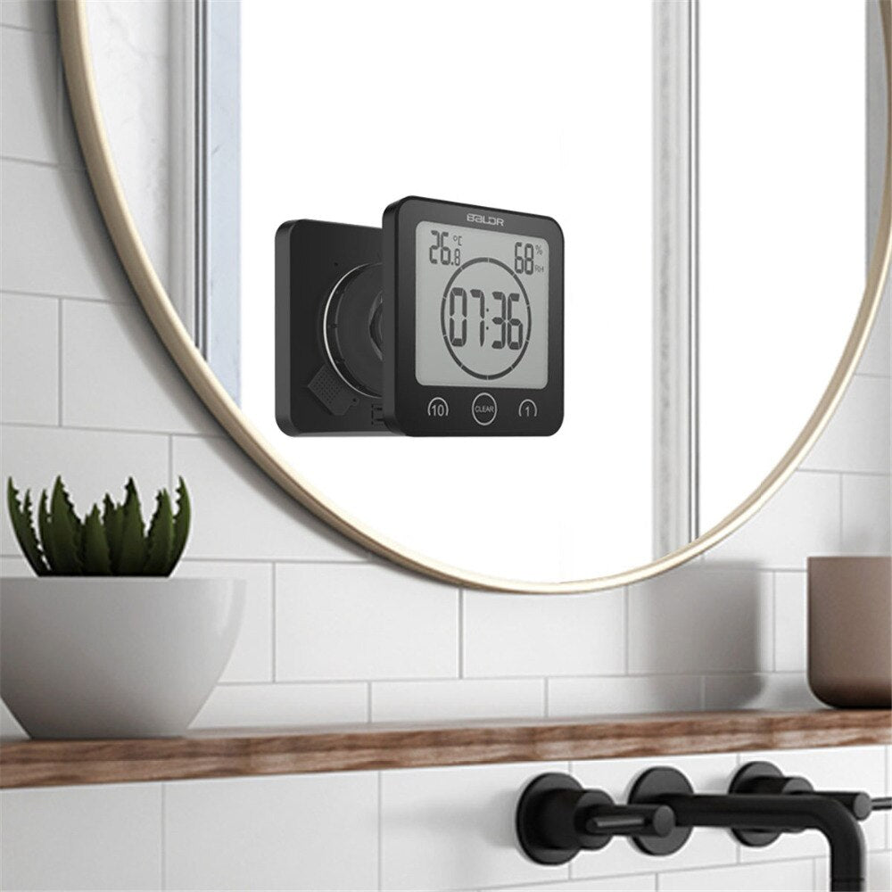 Reloj de ducha impermeable
